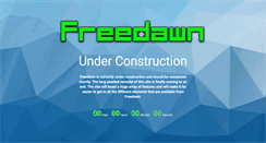 Desktop Screenshot of freedawn.co.uk